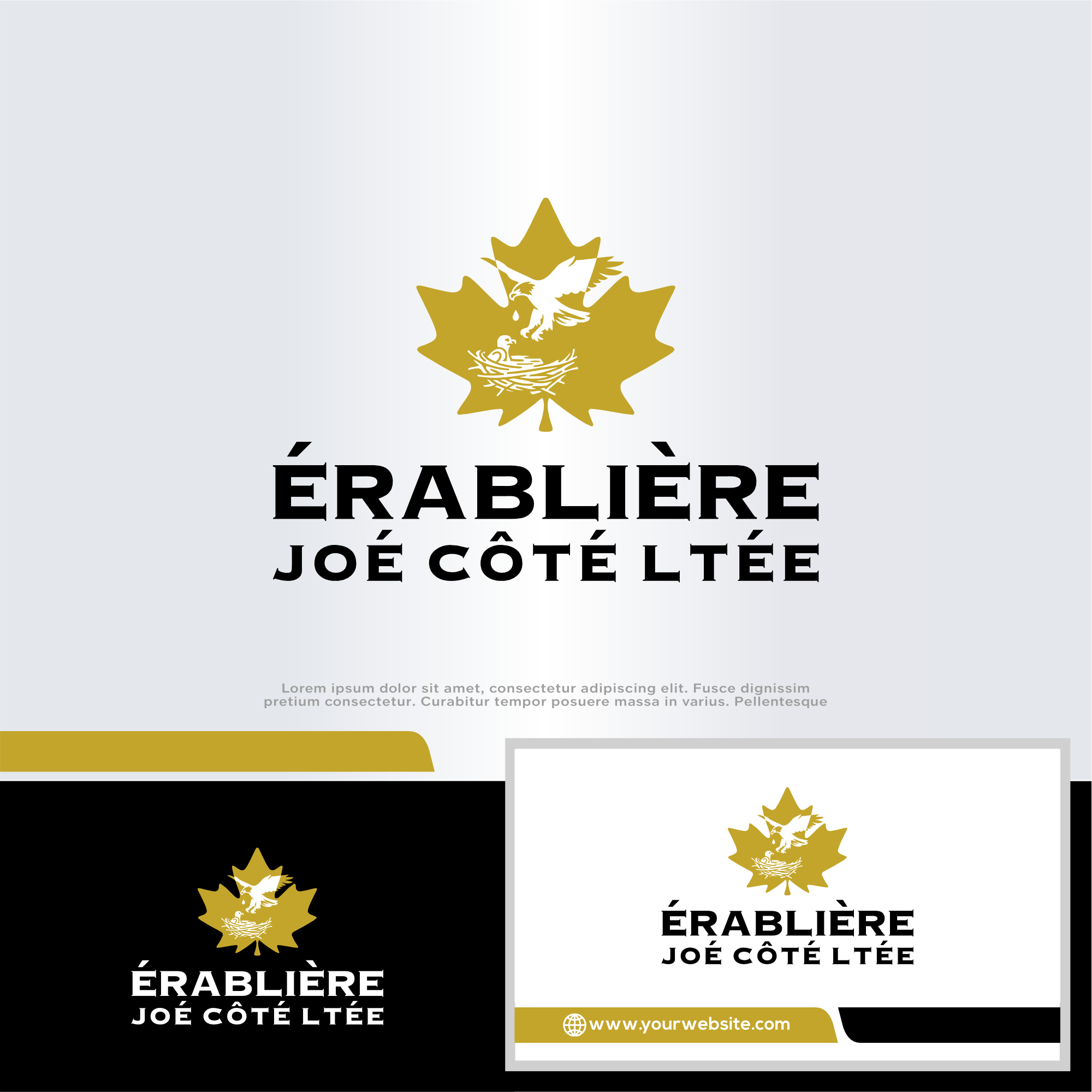 Logo-Design von win it für Érablière Joé Côté Ltée | Design #34386949