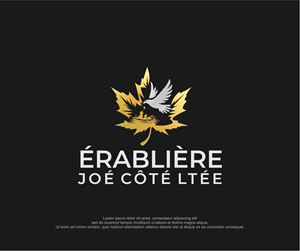 Diseño de Logo por Hanna Designs para Érablière Joé Côté Ltée | Diseño: #34372664