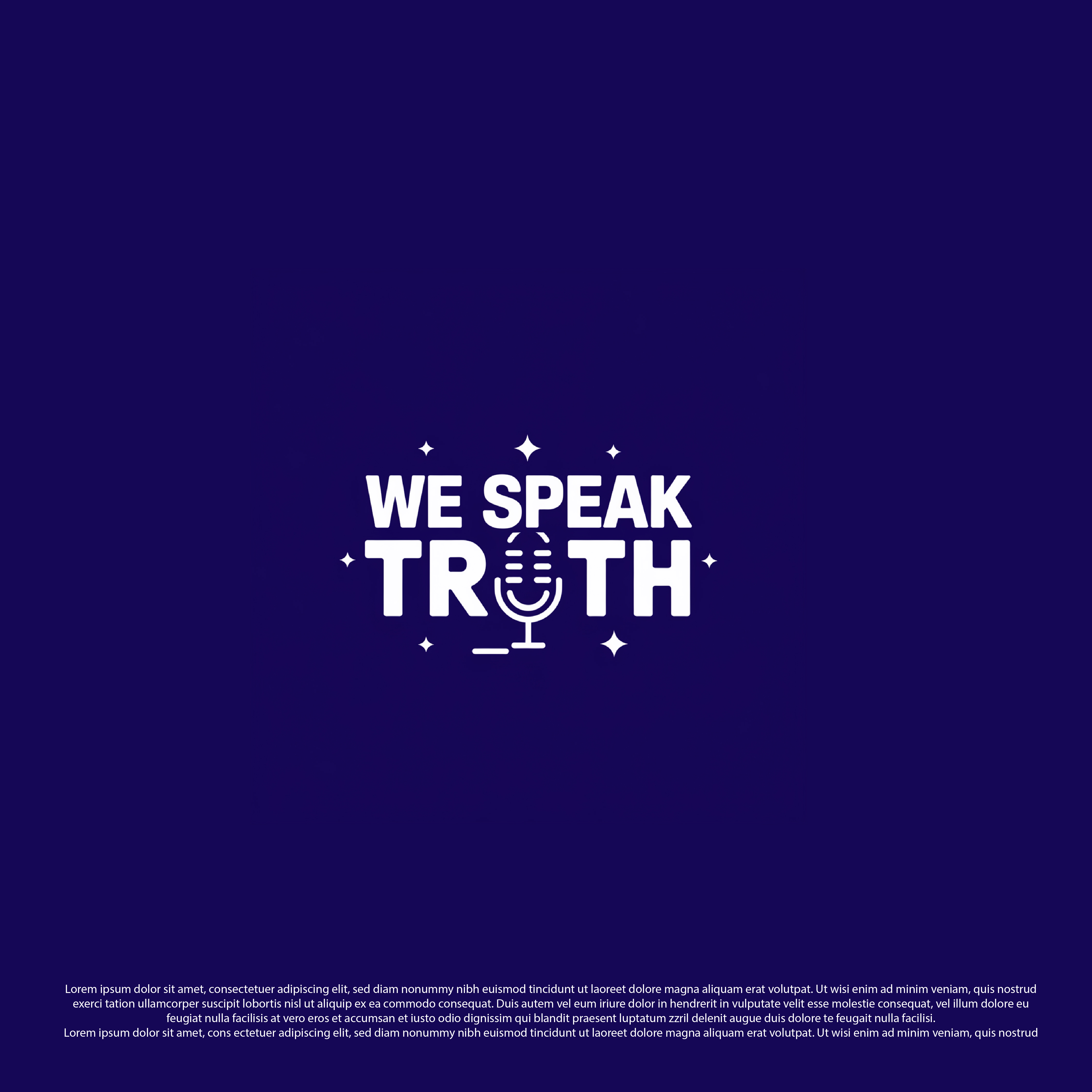 Logo Design by Shariqology for We Speak Truth | Design #34374534