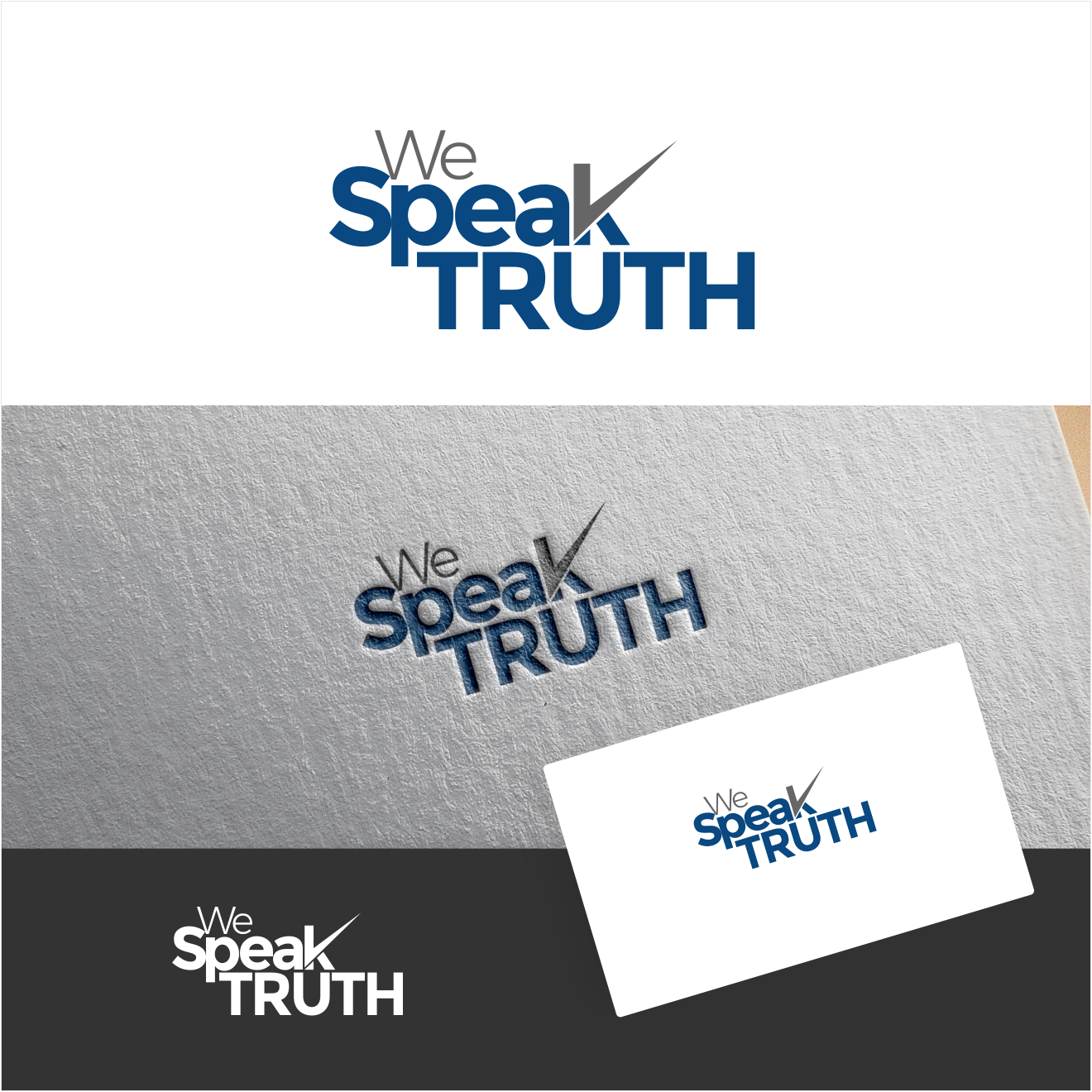 Logo Design by Arham Hidayat for We Speak Truth | Design #34395622