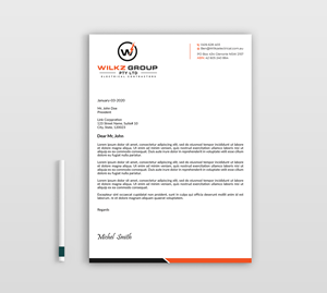 Stationery Design by Expert Bappy for Wilkz Group | Design: #34372996