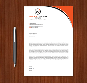 Stationery Design by Expert Bappy for Wilkz Group | Design: #34373205