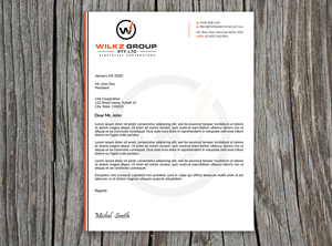 Stationery Design by Expert Bappy for Wilkz Group | Design: #34374104