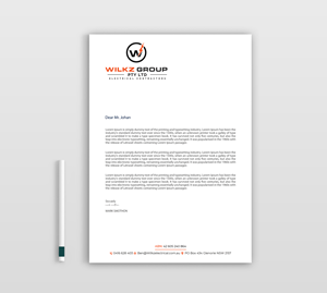 Stationery Design by Expert Bappy for Wilkz Group | Design: #34375032