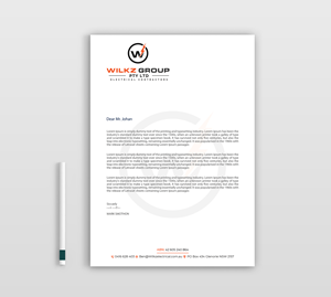 Stationery Design by Expert Bappy for Wilkz Group | Design: #34375042