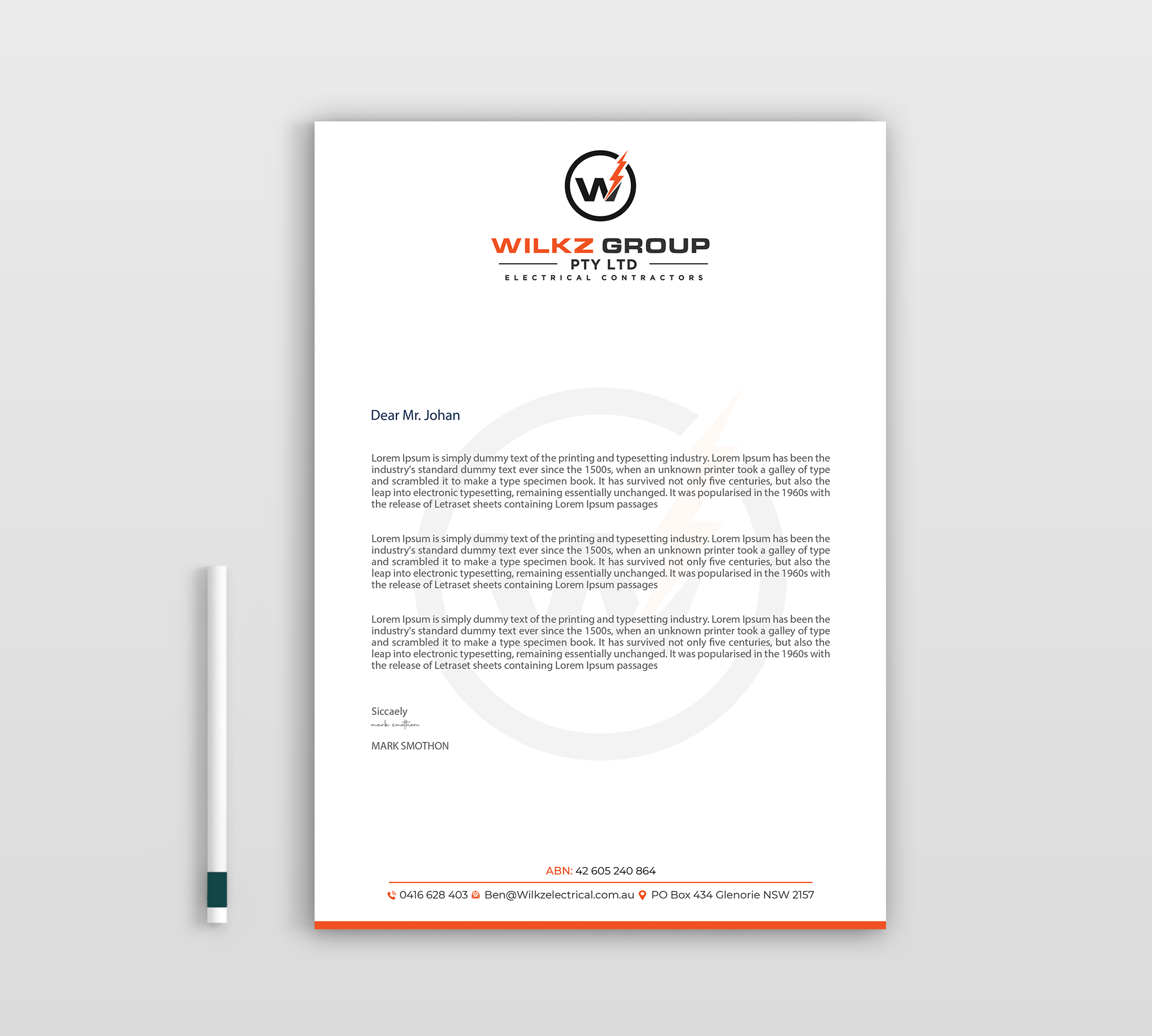 Diseño de Papelería por Expert Bappy para Wilkz Group | Diseño #34375114