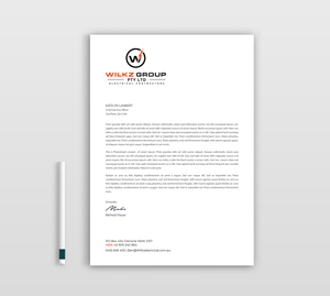 Stationery Design by Expert Bappy for Wilkz Group | Design: #34377482