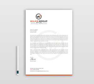 Stationery Design by Expert Bappy for Wilkz Group | Design: #34377484
