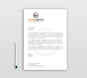 Stationery Design by Expert Bappy for Wilkz Group | Design: #34377485