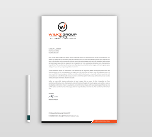 Stationery Design by Expert Bappy for Wilkz Group | Design: #34377508