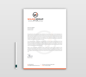 Stationery Design by Expert Bappy for Wilkz Group | Design: #34377532
