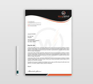Stationery Design by Expert Bappy for Wilkz Group | Design: #34377598
