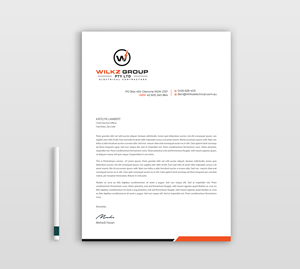 Stationery Design by Expert Bappy for Wilkz Group | Design: #34377659