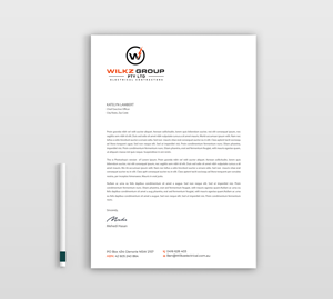 Stationery Design by Expert Bappy for Wilkz Group | Design: #34379689