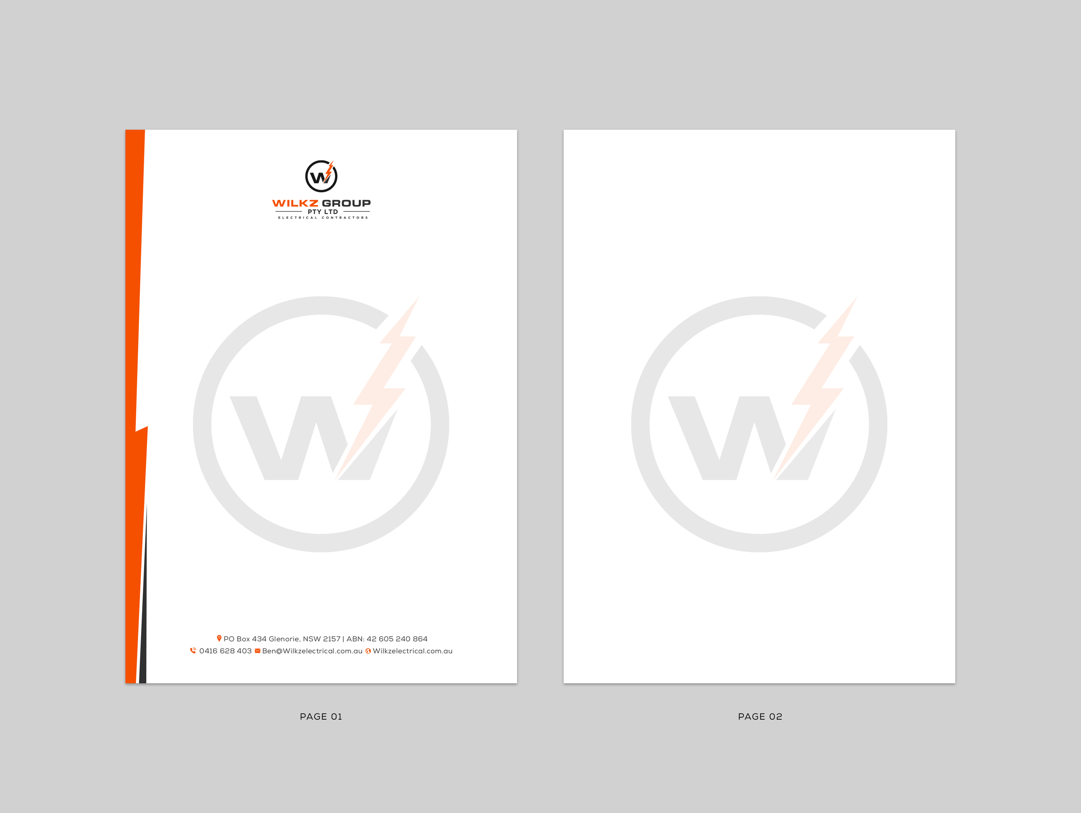 Diseño de Papelería por Sun Moon Graphic Designer para Wilkz Group | Diseño #34371910