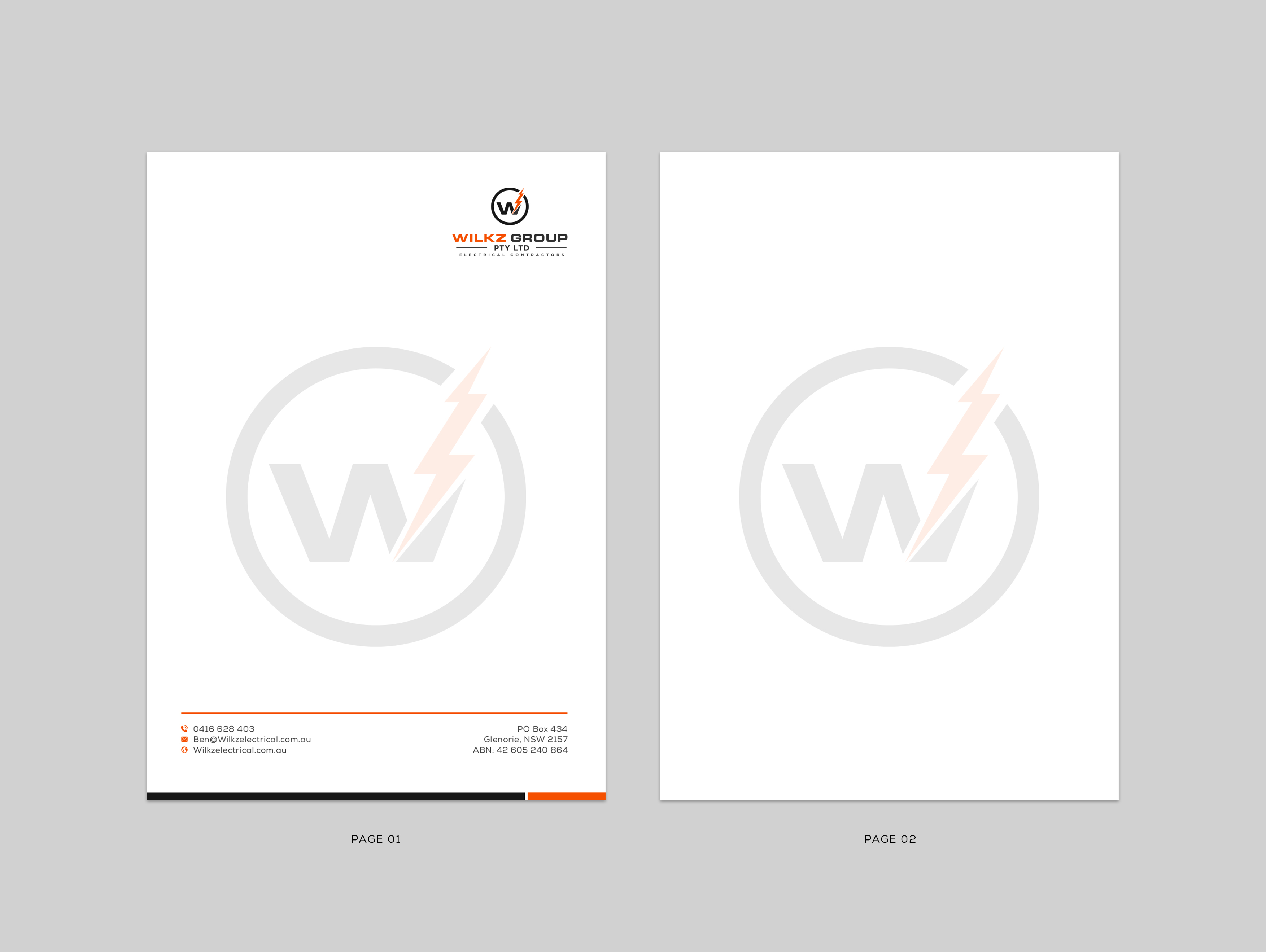 Diseño de Papelería por Sun Moon Graphic Designer para Wilkz Group | Diseño #34371911