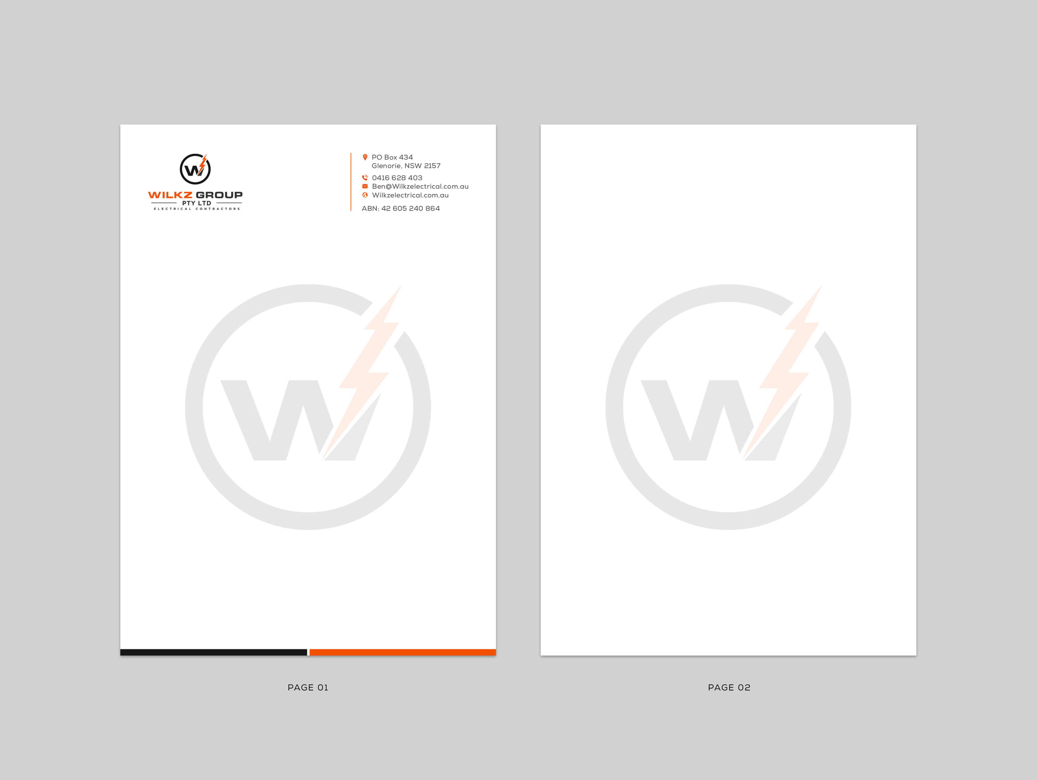 Diseño de Papelería por Sun Moon Graphic Designer para Wilkz Group | Diseño #34371912