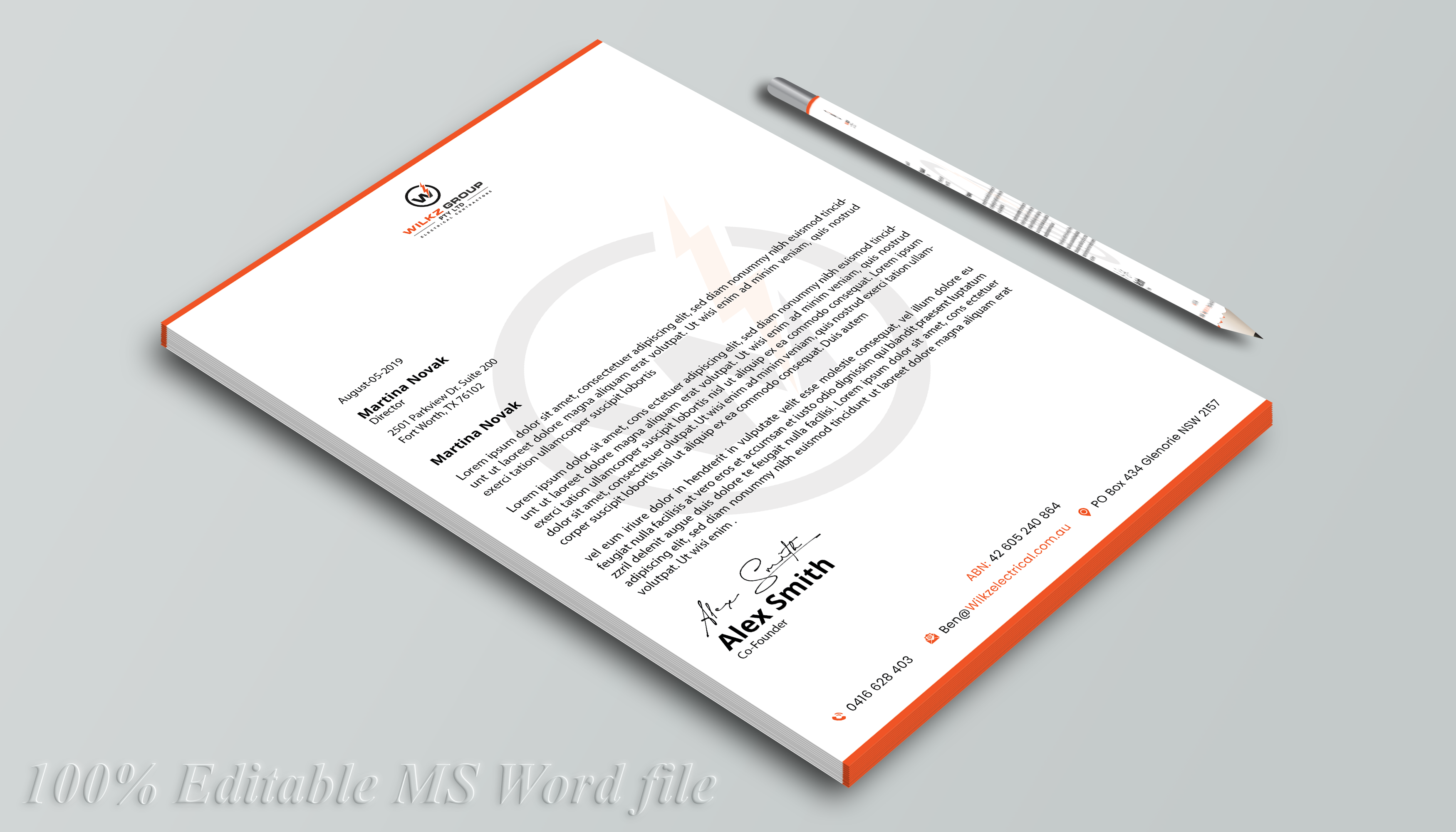 Stationery Design by DesignerShahadat for Wilkz Group | Design #34372038