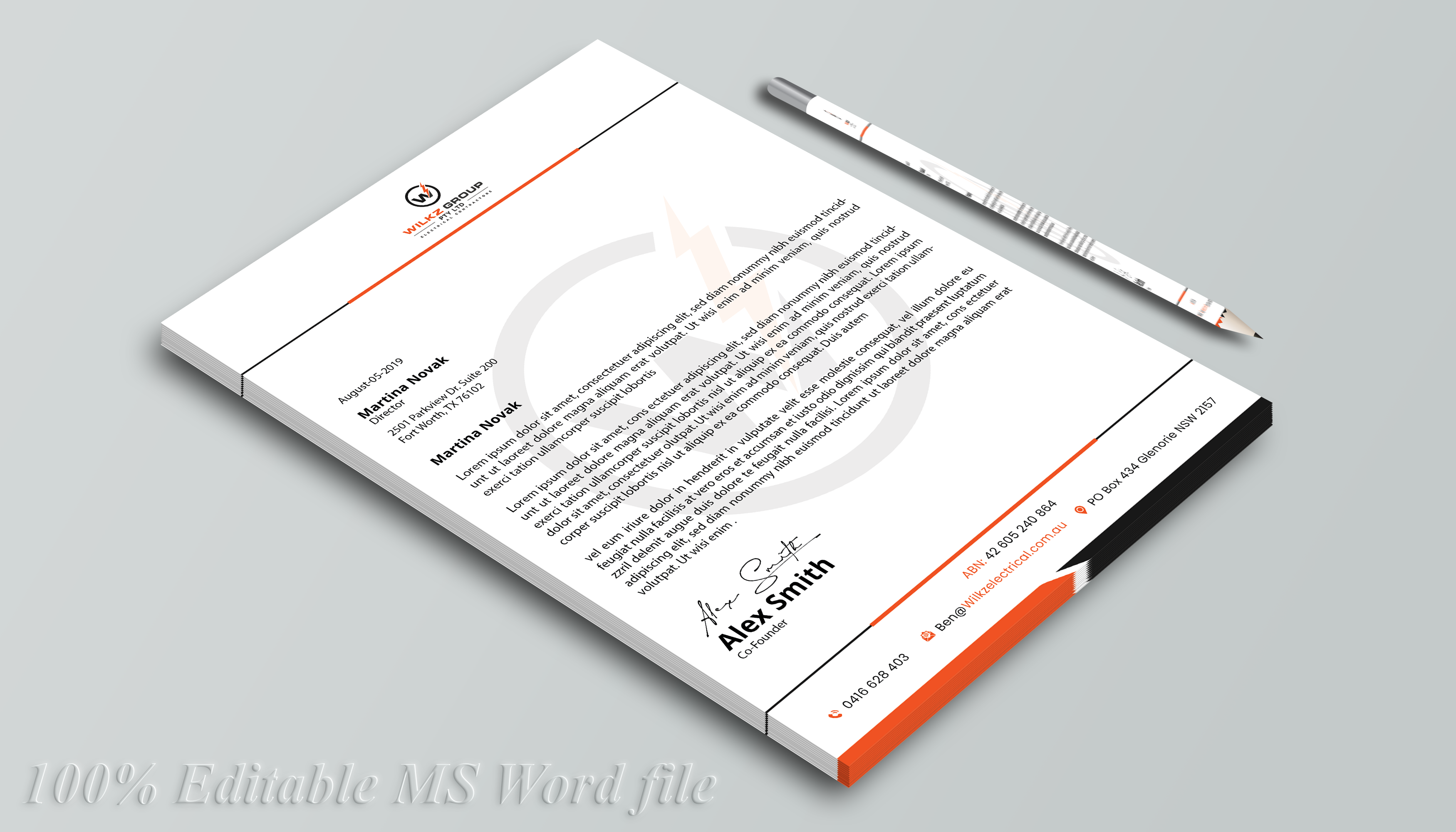 Stationery Design by DesignerShahadat for Wilkz Group | Design #34372041