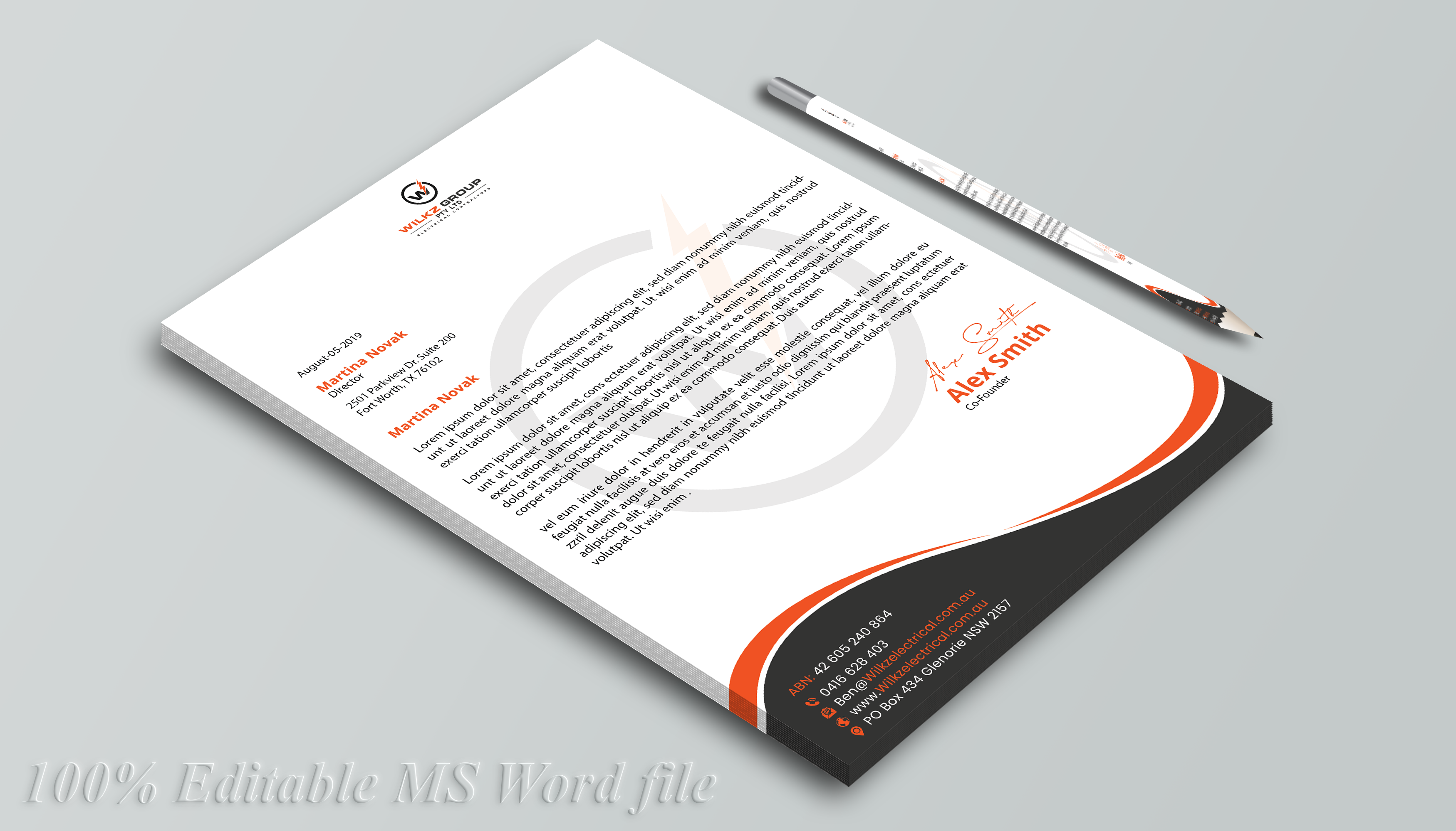 Stationery Design by DesignerShahadat for Wilkz Group | Design #34372557