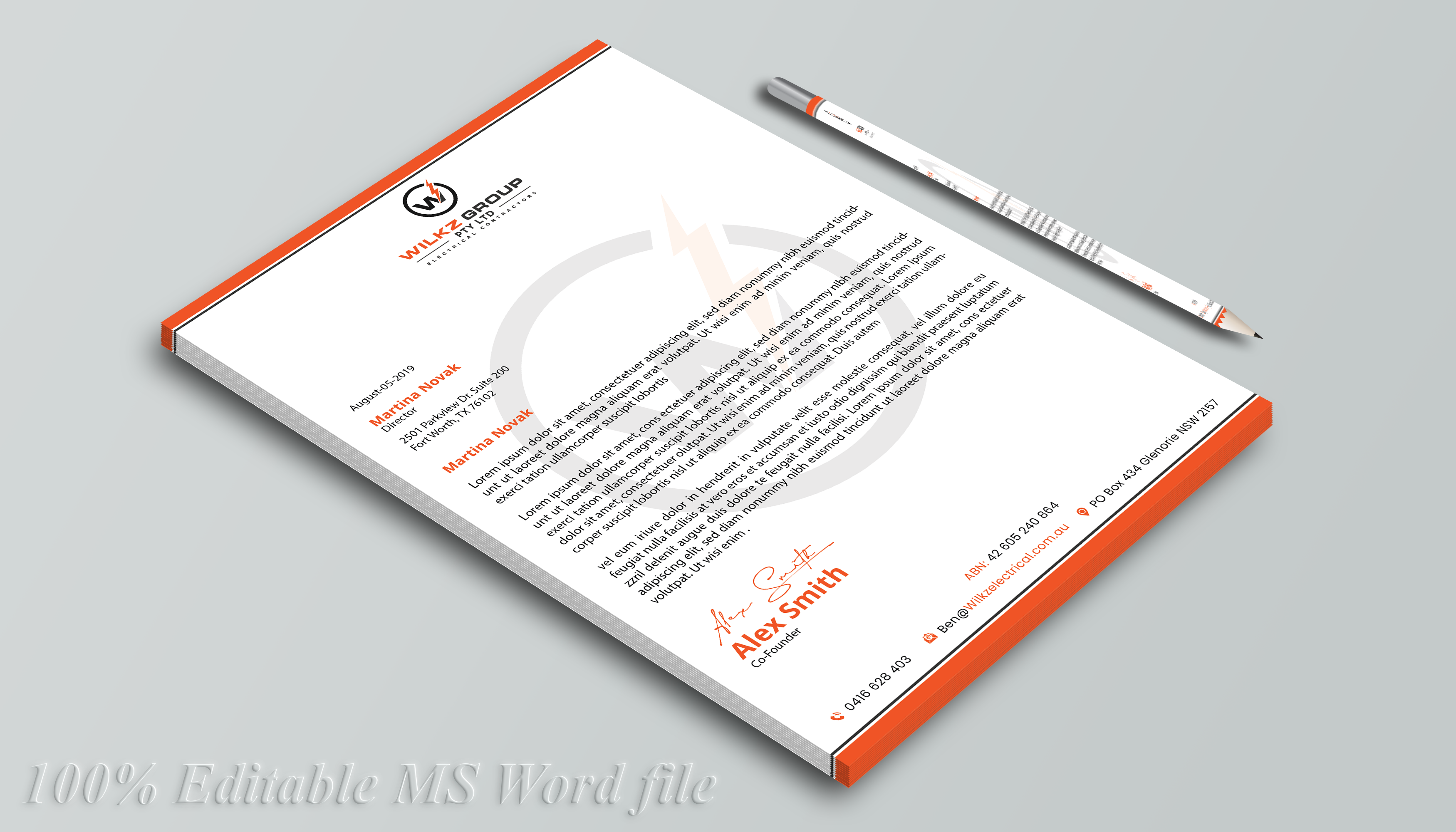 Diseño de Papelería por DesignerShahadat para Wilkz Group | Diseño #34372563