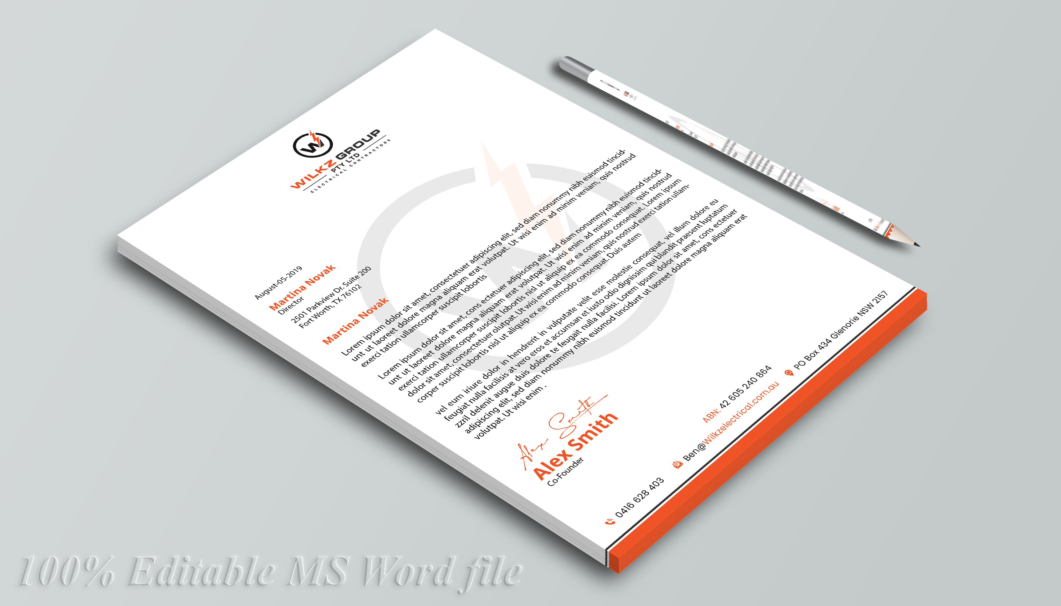 Diseño de Papelería por DesignerShahadat para Wilkz Group | Diseño #34372564