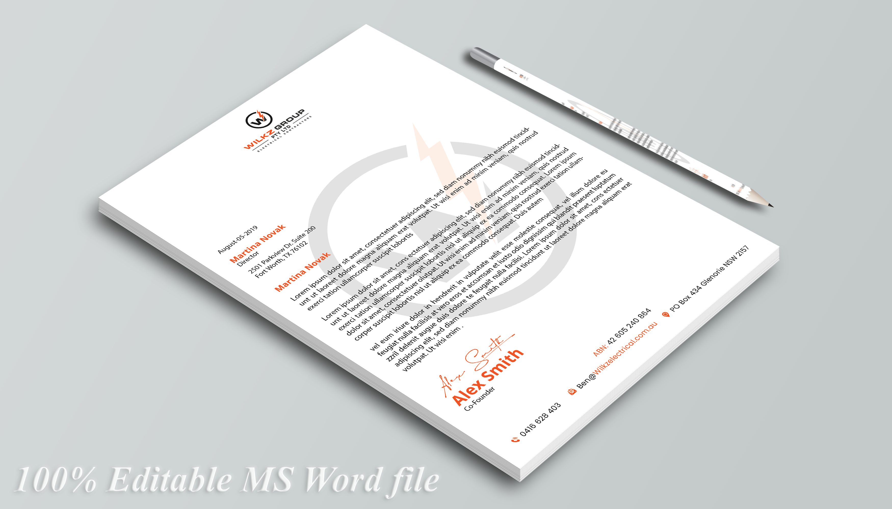 Design de Papeterie par DesignerShahadat pour Wilkz Group | Design #34372676