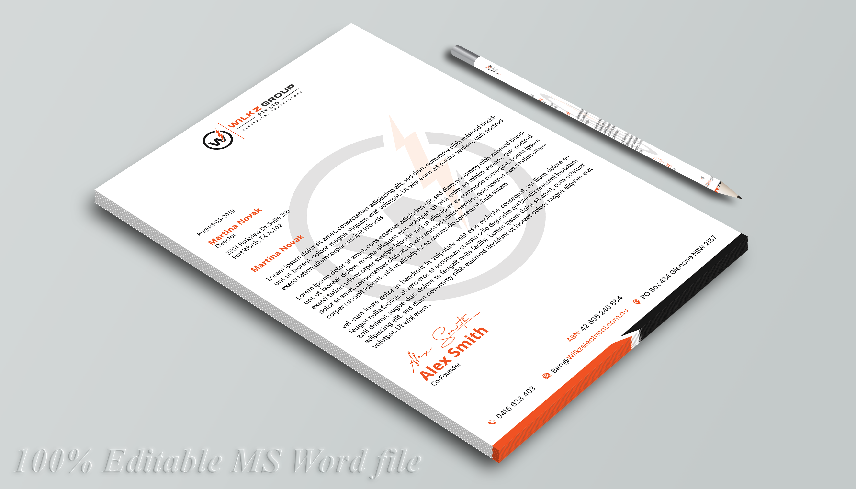 Diseño de Papelería por DesignerShahadat para Wilkz Group | Diseño #34372678