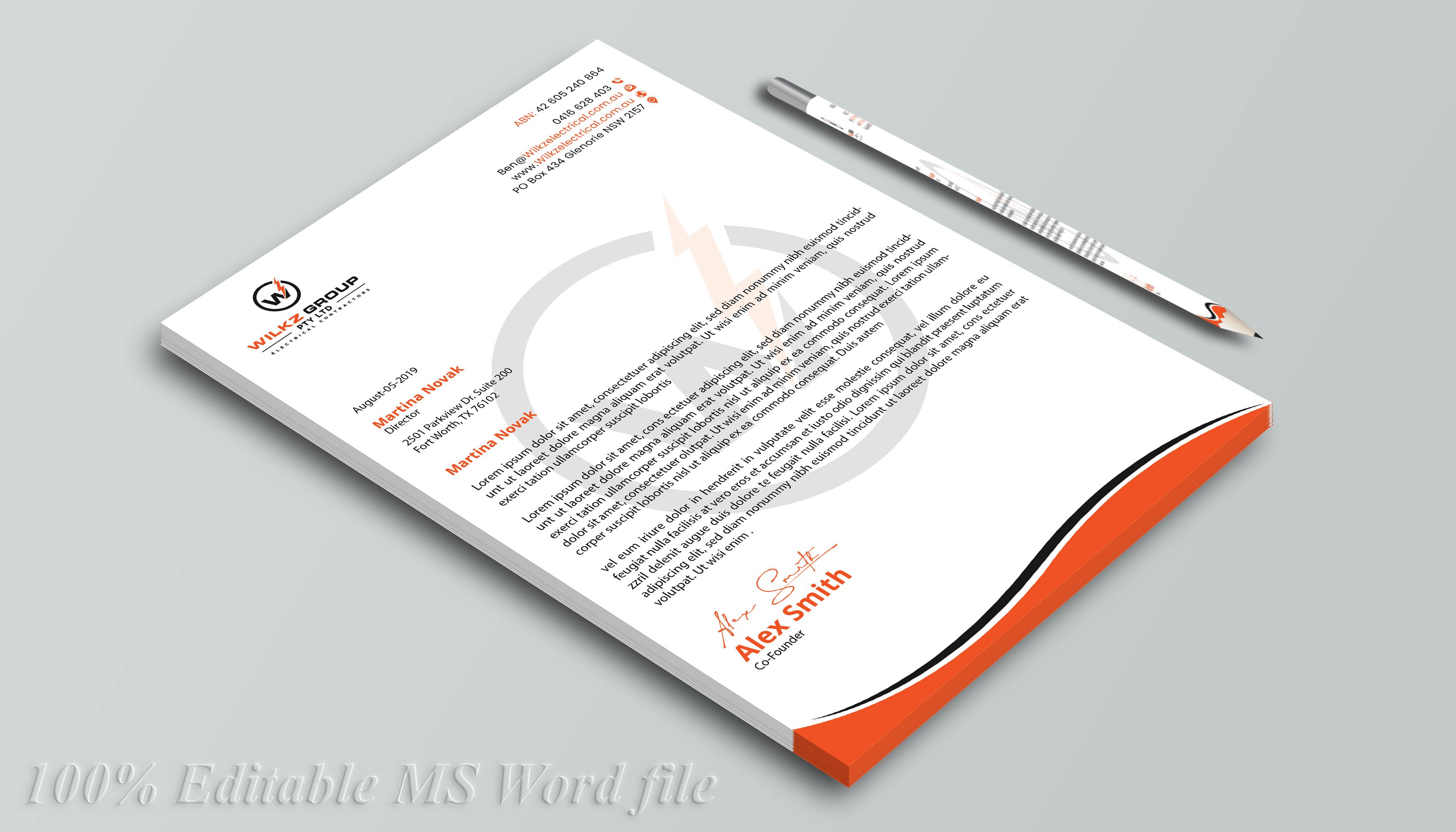 Stationery Design by DesignerShahadat for Wilkz Group | Design #34372683