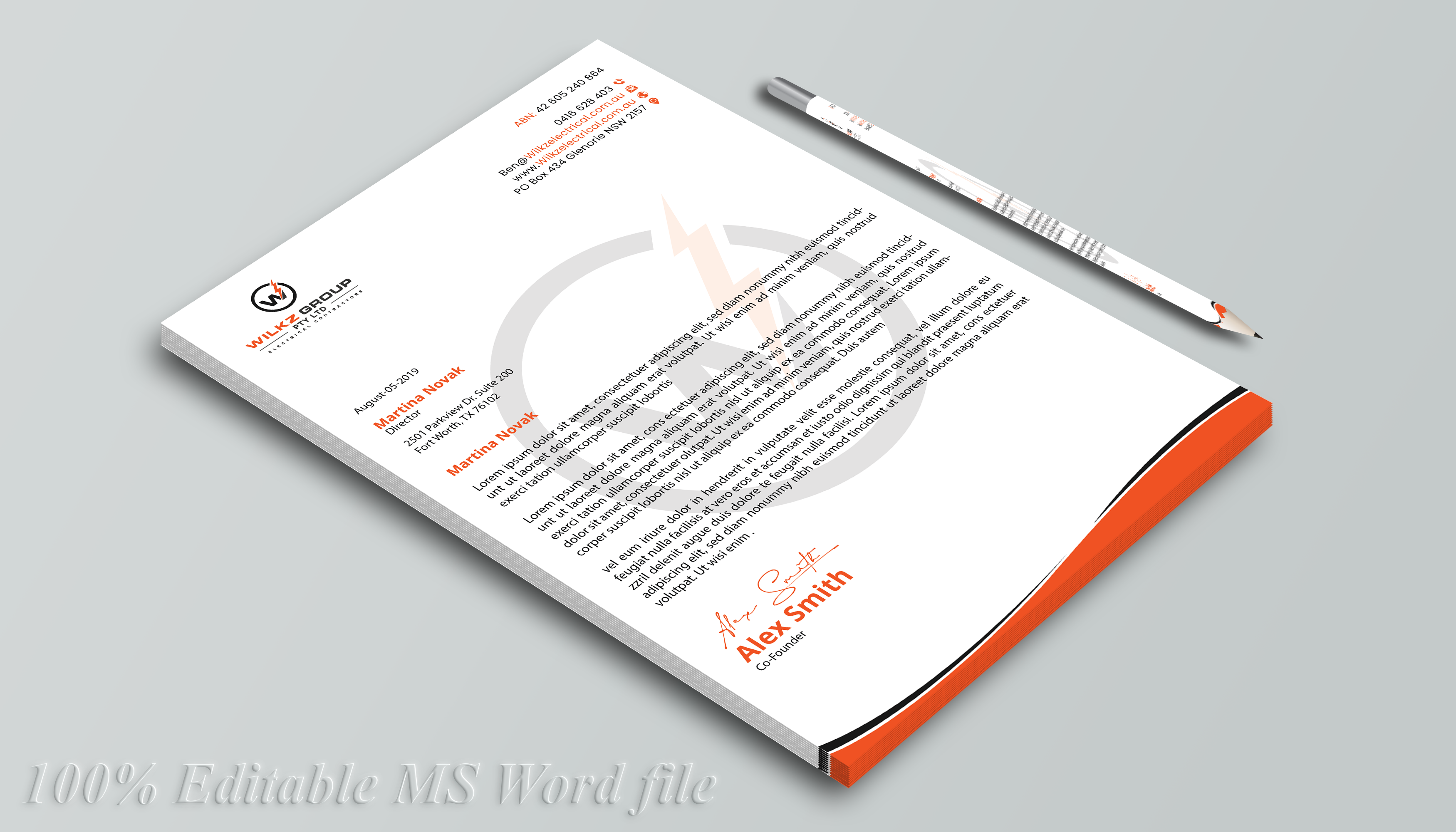 Stationery Design by DesignerShahadat for Wilkz Group | Design #34372770