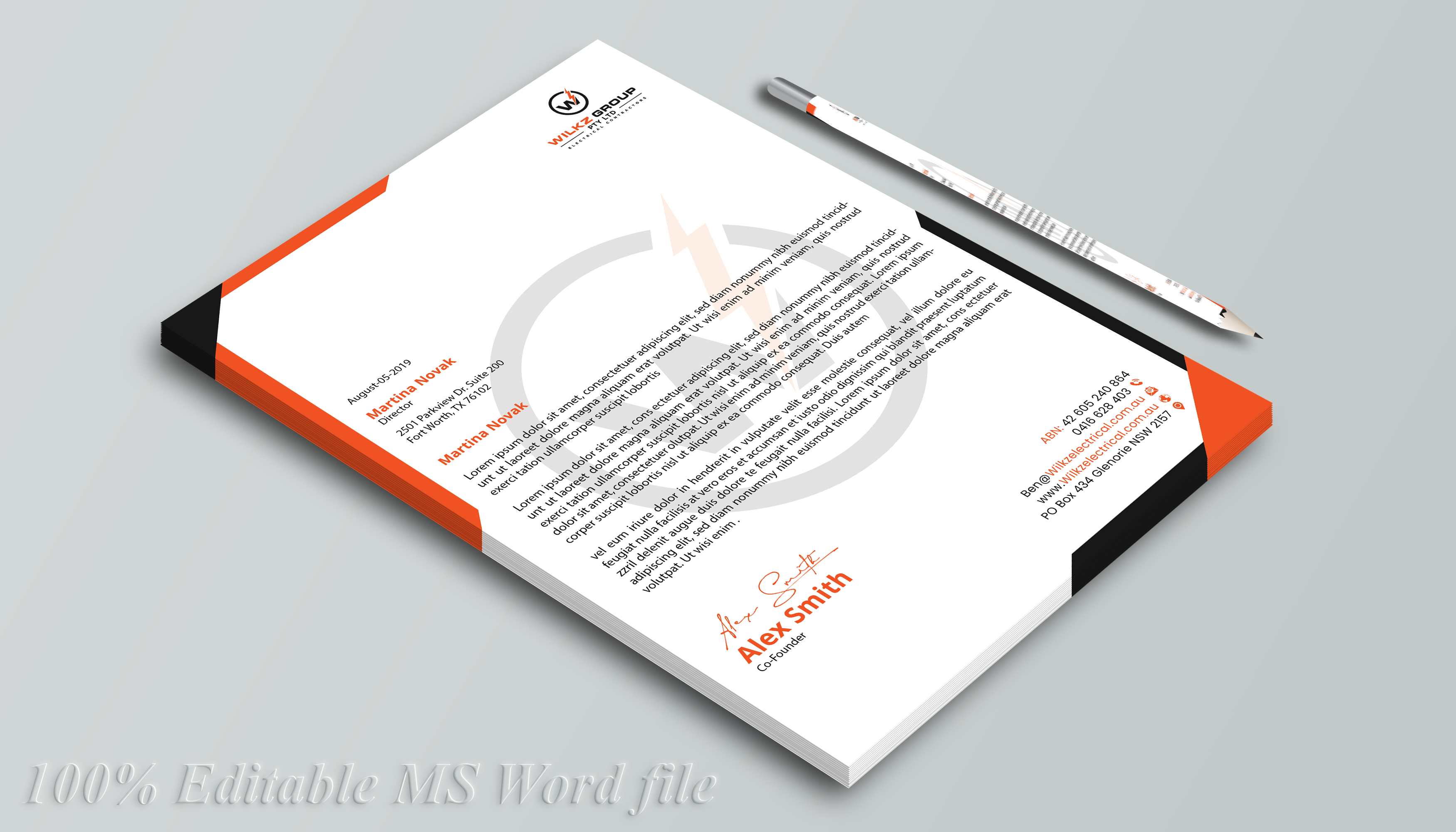 Design de Papeterie par DesignerShahadat pour Wilkz Group | Design #34372771