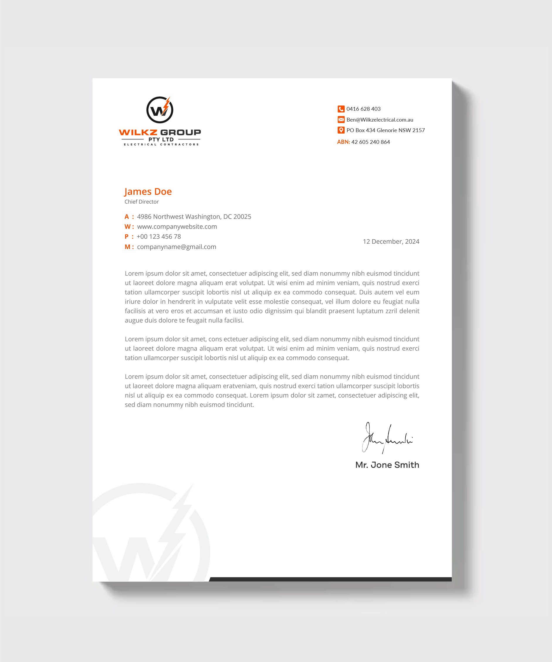 Design de Papeterie par artbitin pour Wilkz Group | Design #34372117