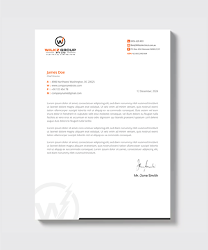 Design de Papeterie par artbitin pour Wilkz Group | Design : #34372117