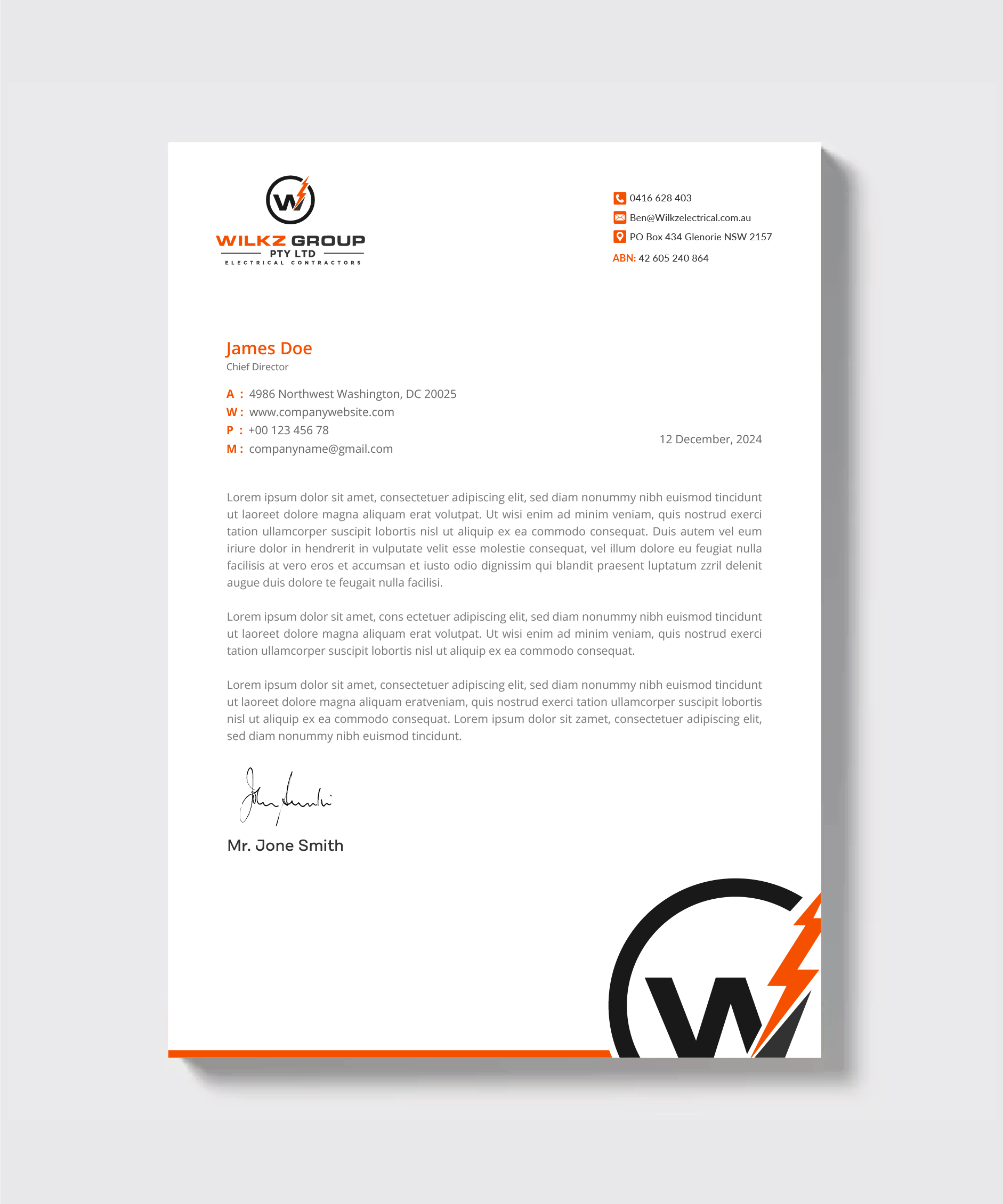 Design de Papeterie par artbitin pour Wilkz Group | Design #34372118