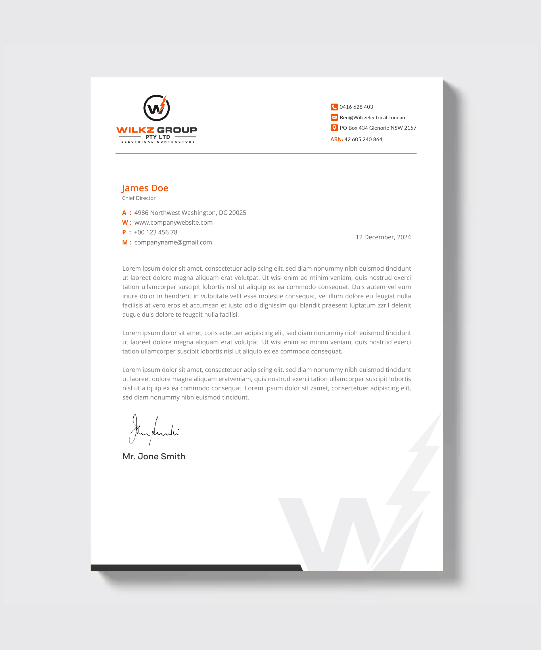 Design de Papeterie par artbitin pour Wilkz Group | Design #34372119