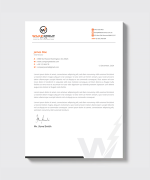 Design de Papeterie par artbitin pour Wilkz Group | Design : #34372119