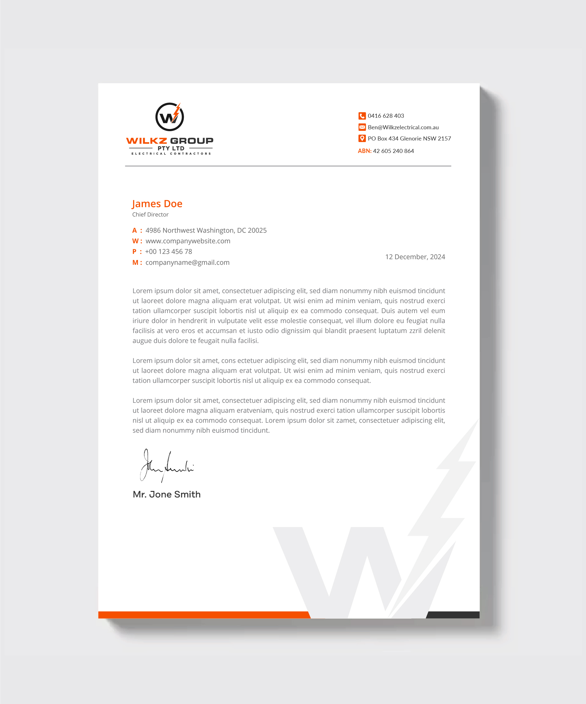 Design de Papeterie par artbitin pour Wilkz Group | Design #34372120