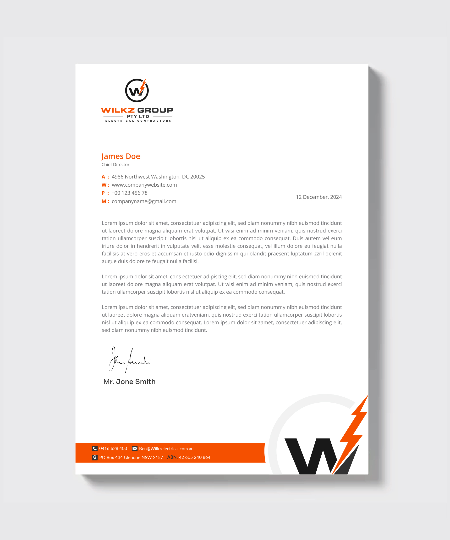 Design de Papeterie par artbitin pour Wilkz Group | Design #34372127