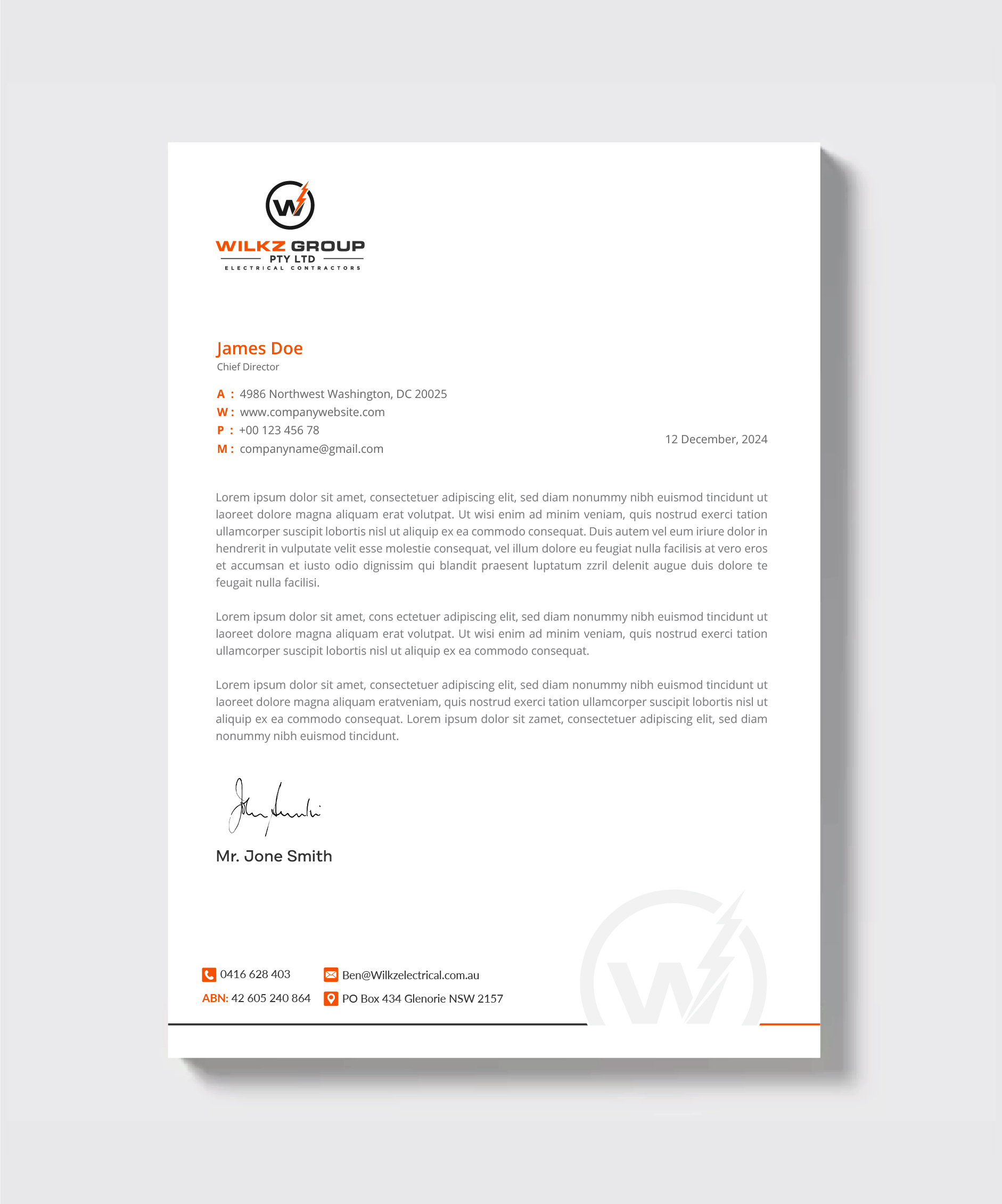 Design de Papeterie par artbitin pour Wilkz Group | Design #34372128