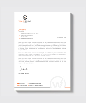 Design de Papeterie par artbitin pour Wilkz Group | Design : #34372128