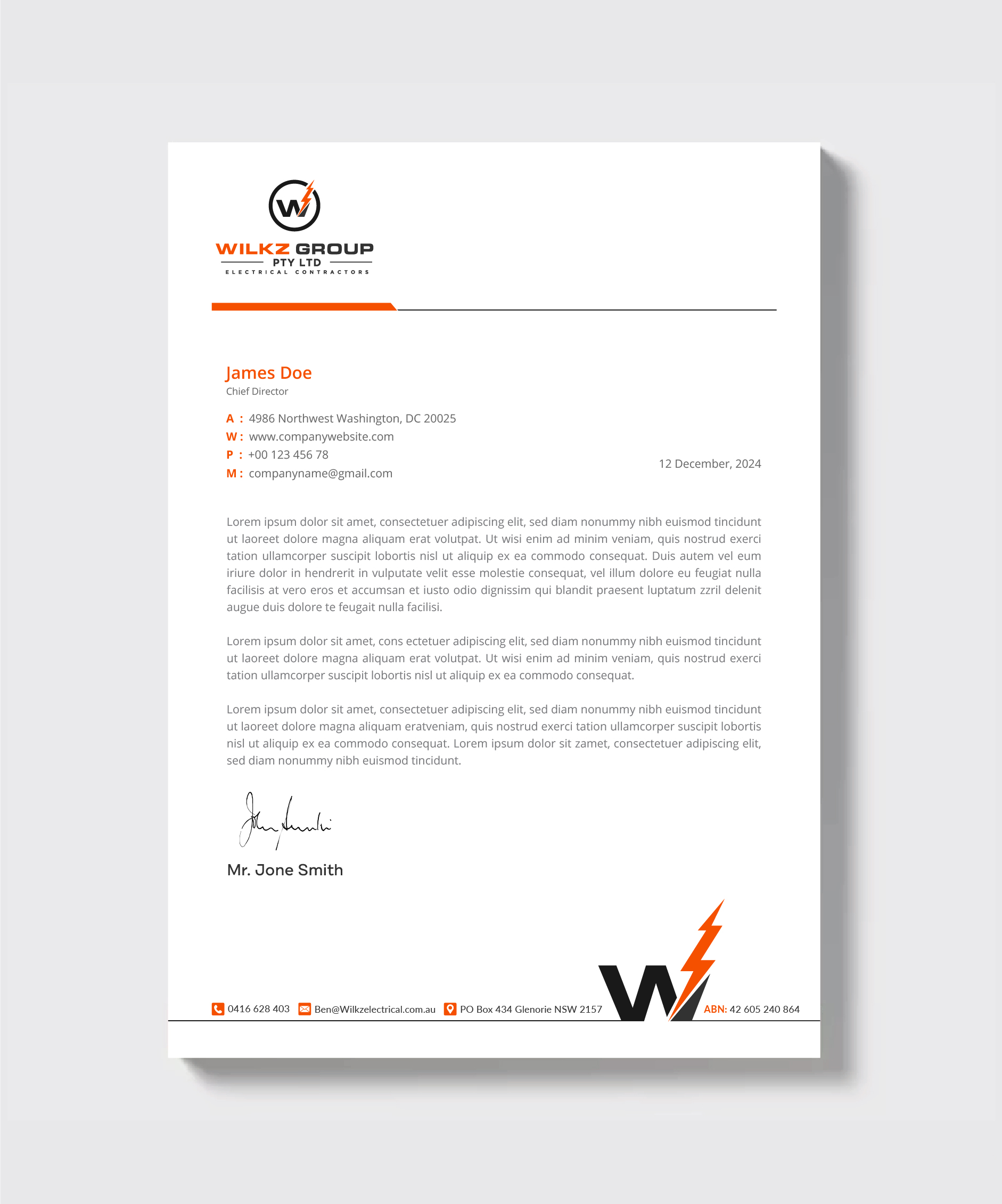 Design de Papeterie par artbitin pour Wilkz Group | Design #34372130