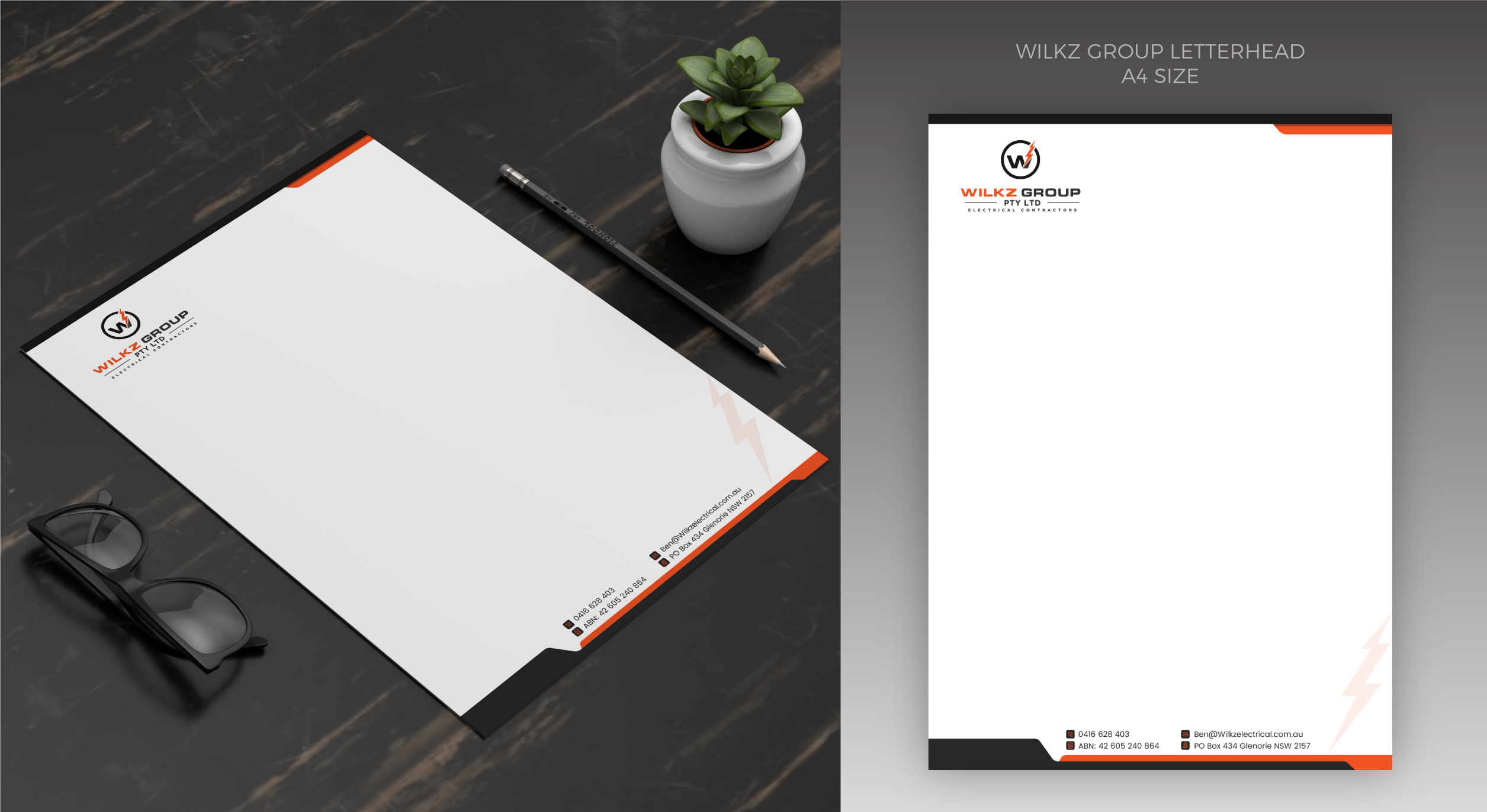 Stationery Design by Impressive Designs for Wilkz Group | Design #34380341