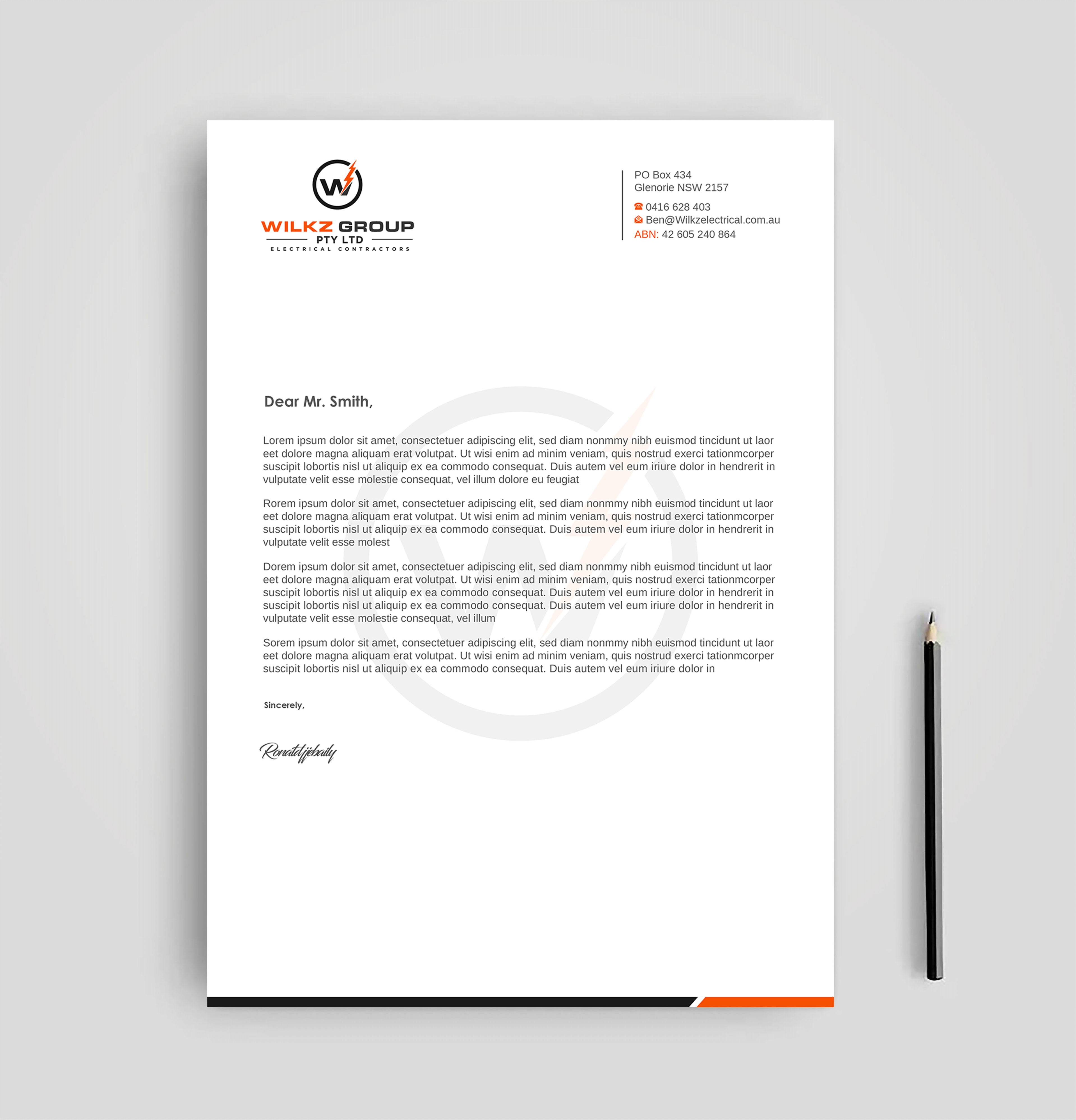 Stationery Design by Imagine design000 for Wilkz Group | Design #34373133
