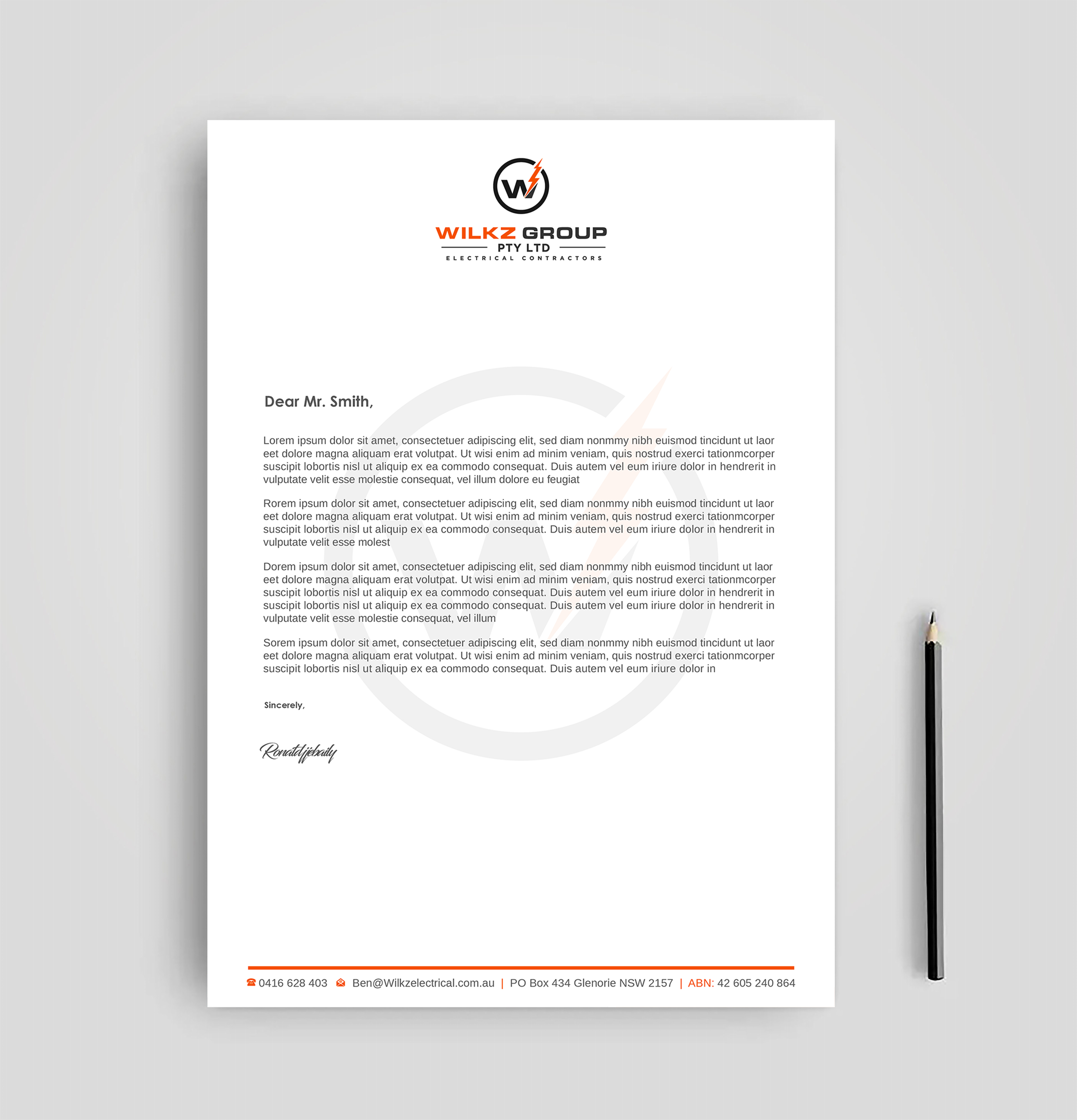 Stationery Design by Imagine design000 for Wilkz Group | Design #34373136