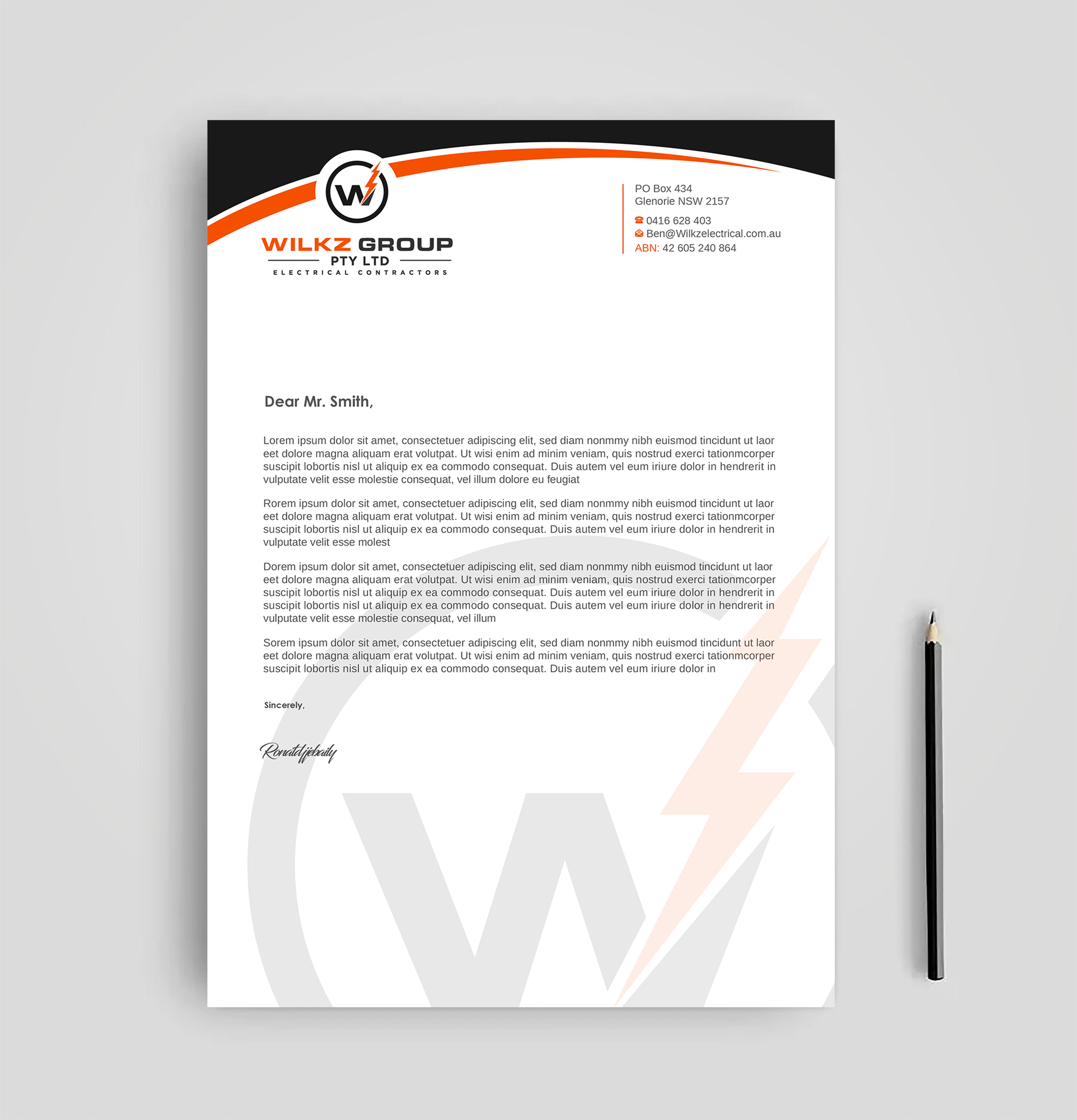 Stationery Design by Imagine design000 for Wilkz Group | Design #34373137