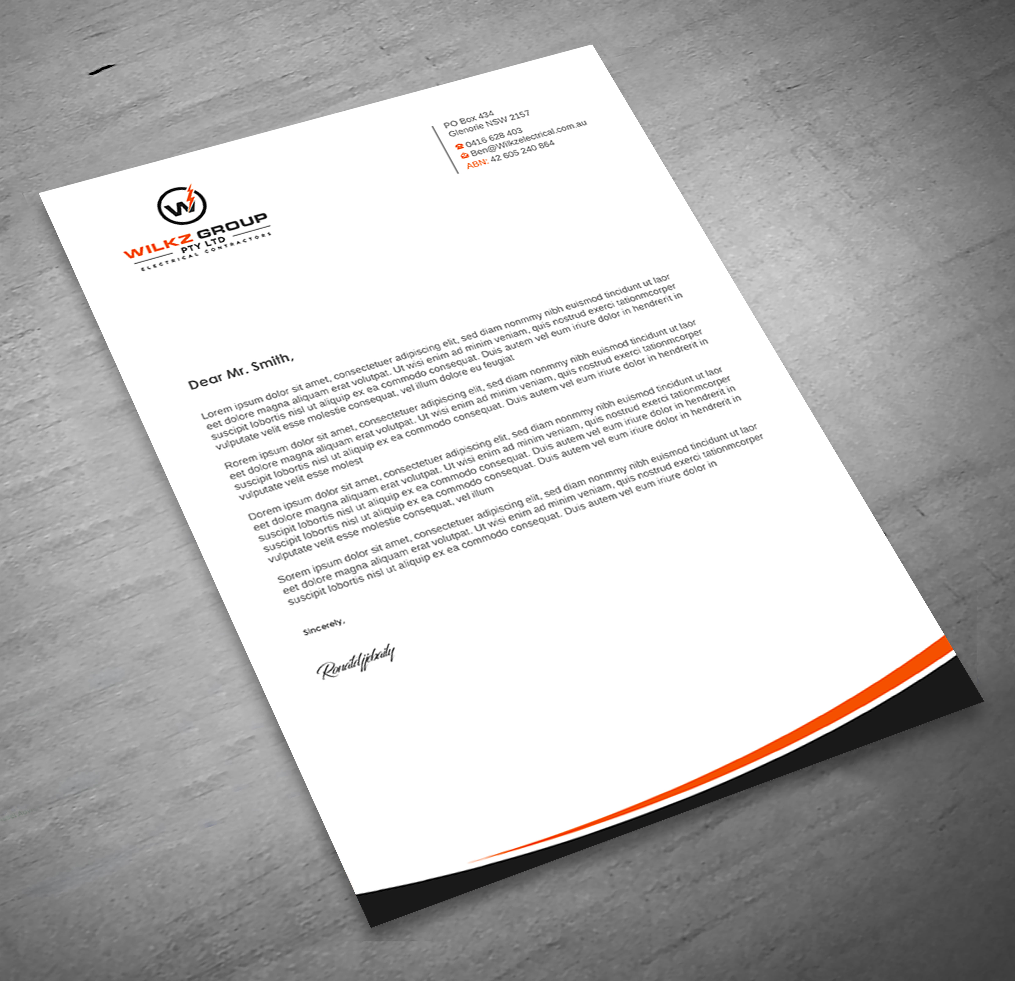 Stationery Design by Imagine design000 for Wilkz Group | Design #34373337