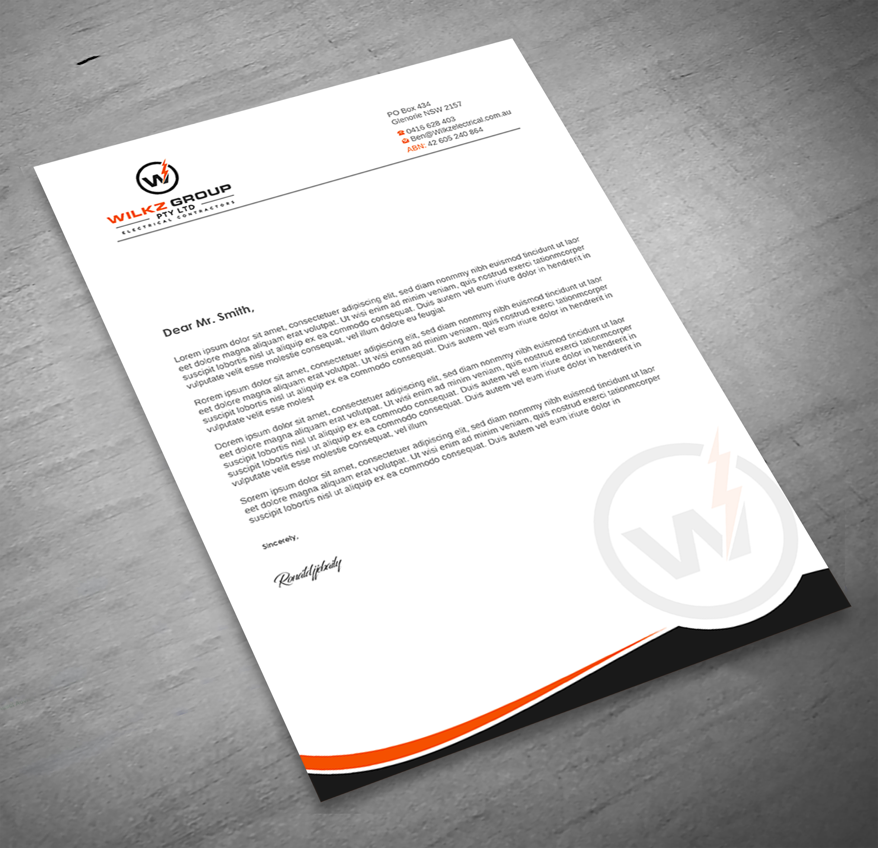 Stationery Design by Imagine design000 for Wilkz Group | Design #34373338