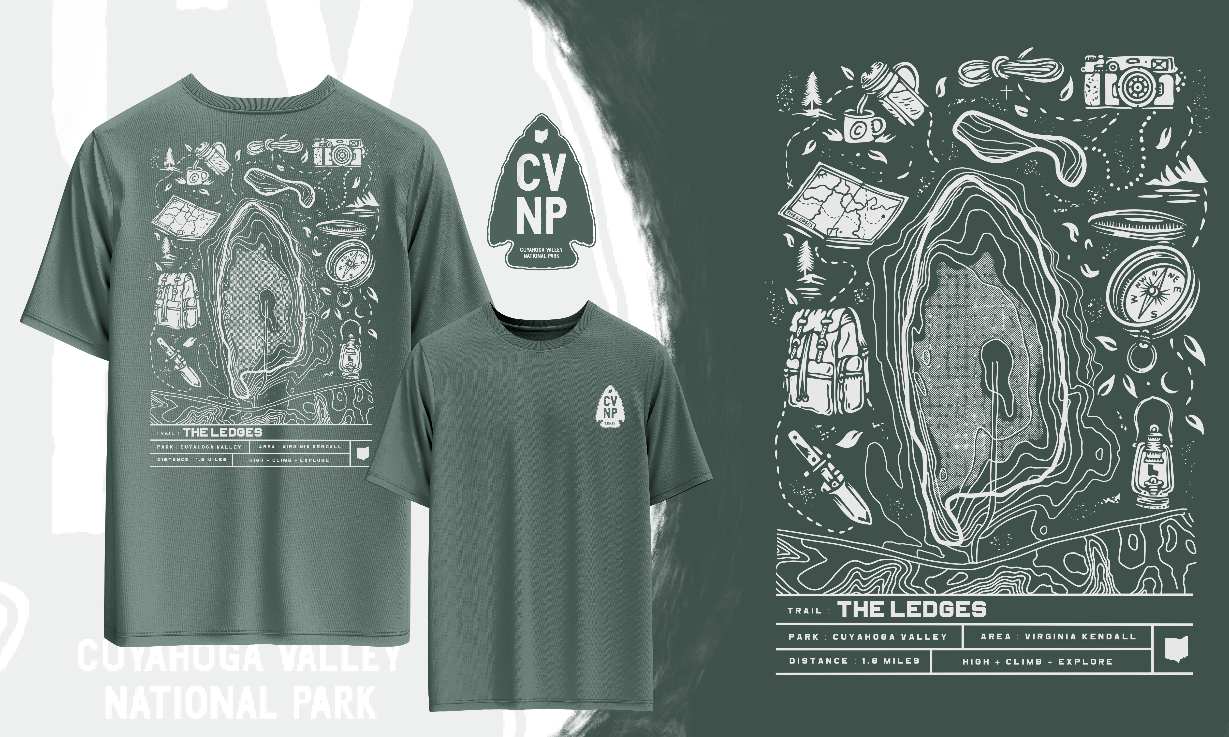 Diseño de Camiseta por Letterdot para Appalachian Outfitters | Diseño #34393574