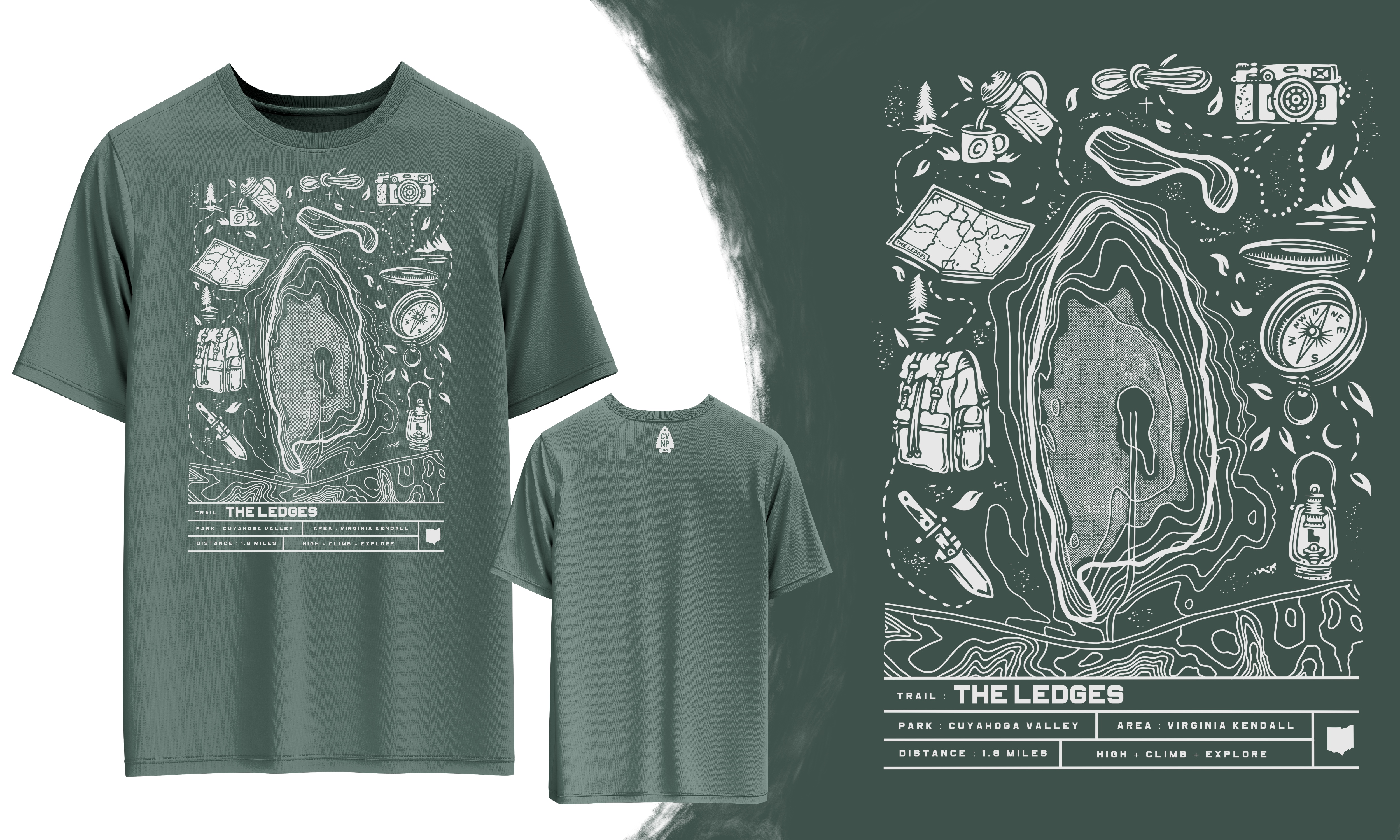 T-Shirt-Design von Letterdot für Appalachian Outfitters | Design #34393666