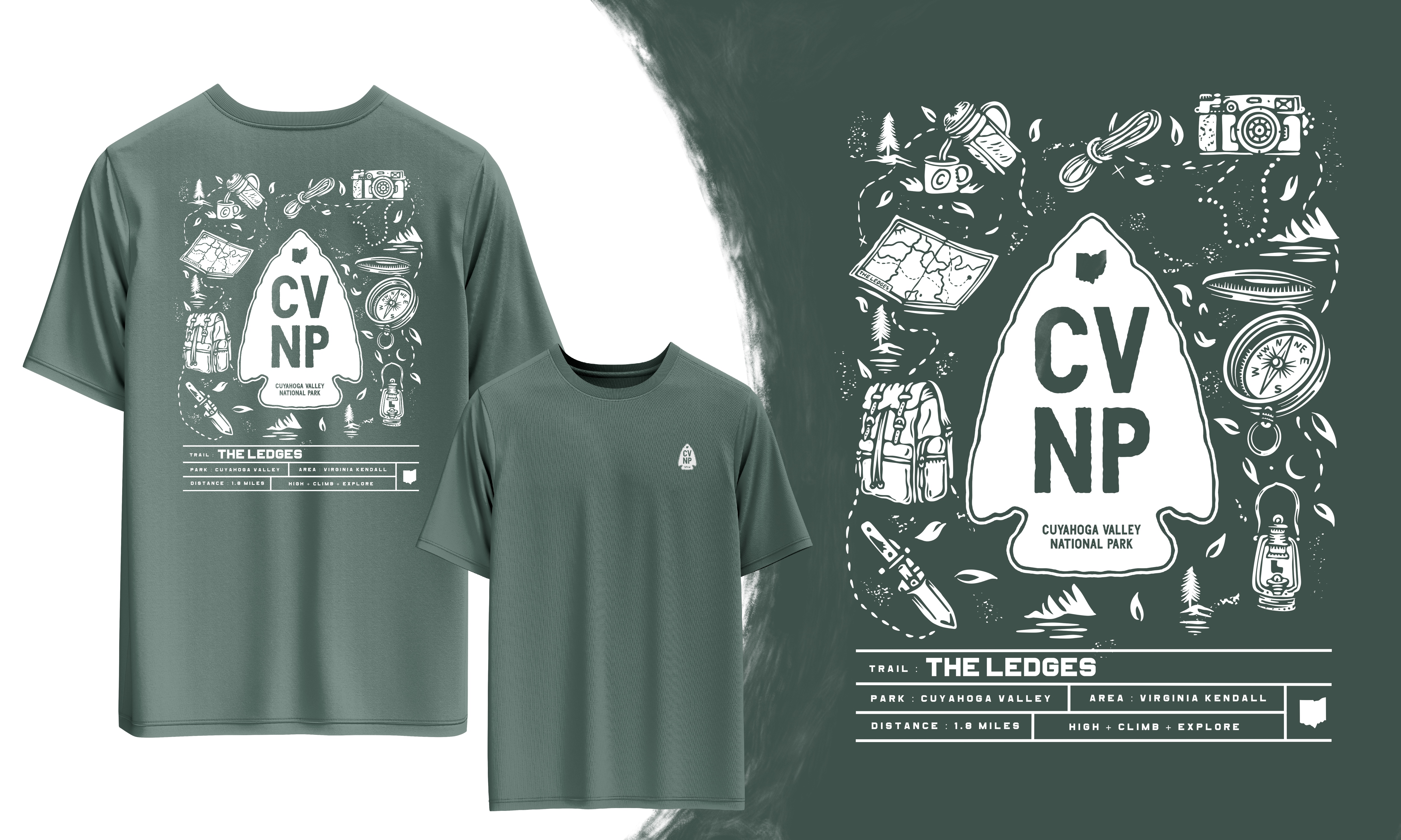 T-Shirt-Design von Letterdot für Appalachian Outfitters | Design #34418719